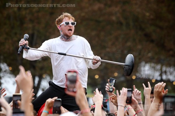 FRANK CARTER AND THE RATTLESNAKES - 2024-08-22 - SAINT CLOUD - Domaine National - Scene de la Cascade - 